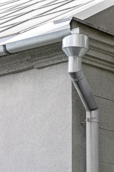 Galvanized Gutter Installation in Locust Grove