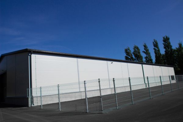 Warehouse Gutter Installation in Locust Grove