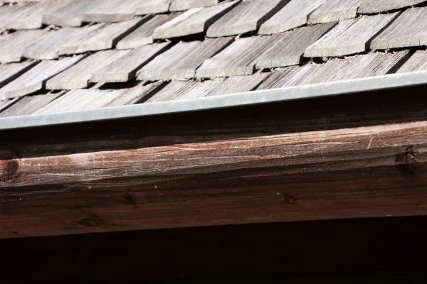 Wood Rain Gutter Installation in Locust Grove