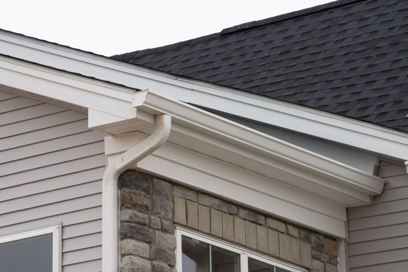Vinyl Gutters Installation detail